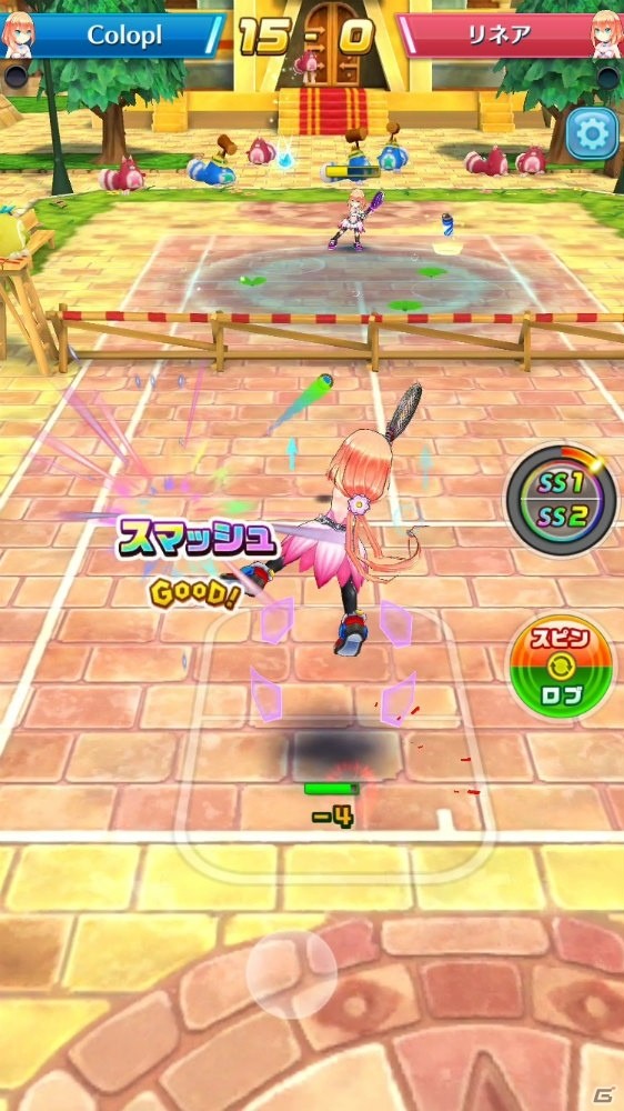 「白猫テニス」にリネア（CV：佐倉綾音）、レクト（CV：村瀬歩）が初登場！の画像12