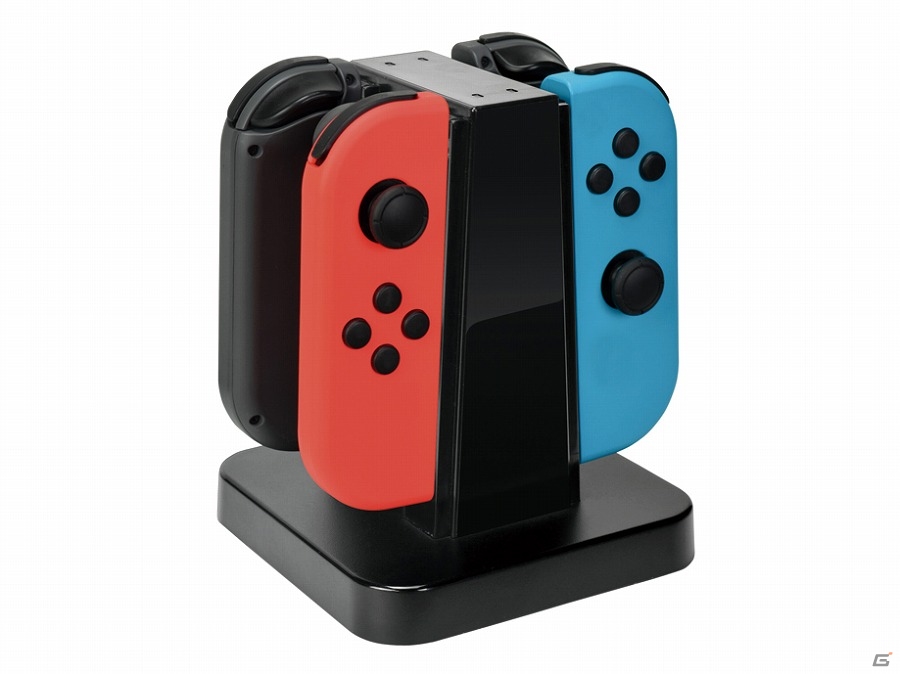 Nintendo SwitchのJoy-ConとProコンを同時に充電可能なチャージスタンド「コントローラチャージスタンドSW」が発売！の画像2