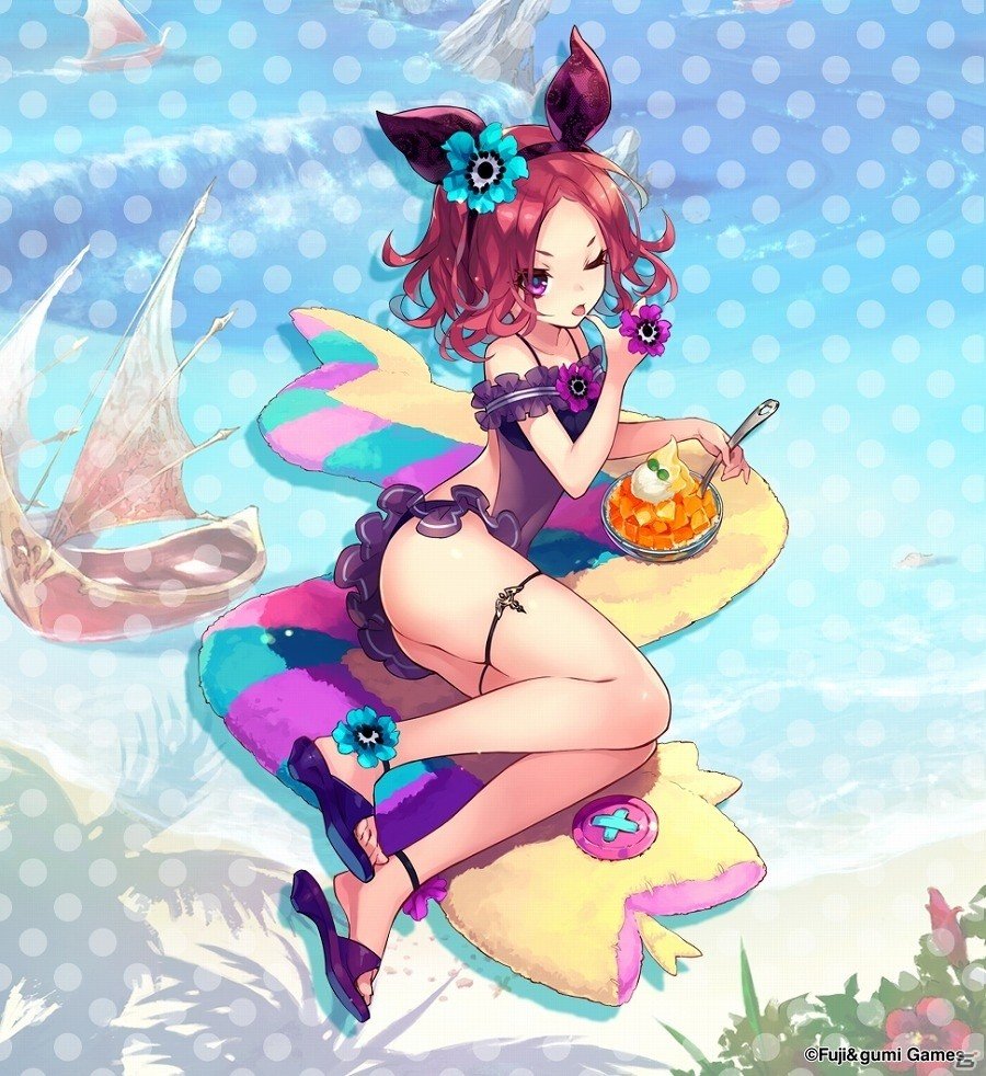 iOS/Android「ファントム オブ キル」カドケウス、ケーリュケイオン、ガンバンテイン、セファーの水着姿が公開！の画像1