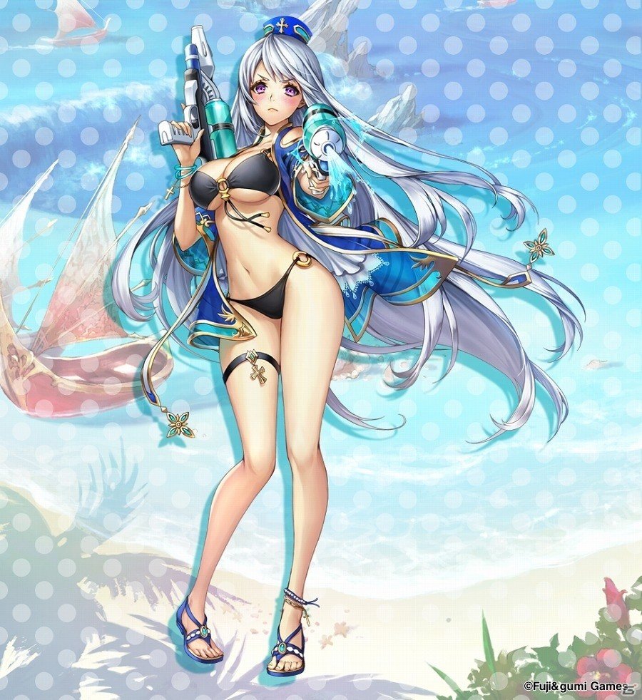 iOS/Android「ファントム オブ キル」カドケウス、ケーリュケイオン、ガンバンテイン、セファーの水着姿が公開！の画像7