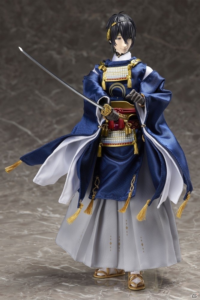 宗近の流麗な動作を完全再現！「刀剣乱舞-ONLINE-」三日月宗近の1/6スケールフル可動アクションドールが発売決定の画像1