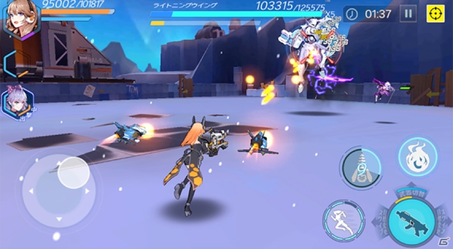 3DシューティングアクションRPG「学園戦姫プラネットウォーズ」がiOS/Android向けに配信決定！の画像2