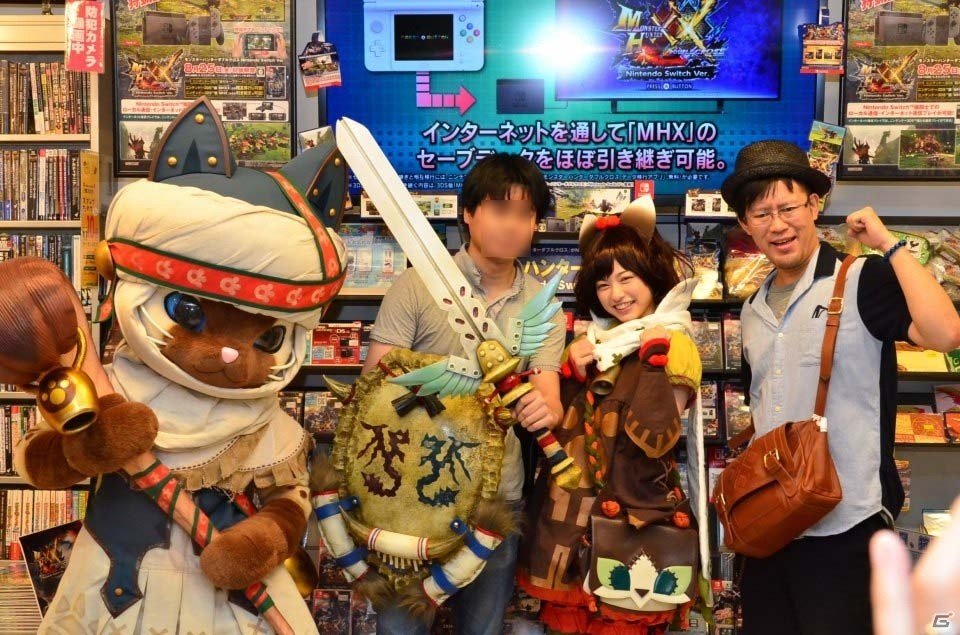 小嶋Pやミルシィちゃんとのツーショットも！「モンスターハンターダブルクロス Nintendo Switch Ver.」発売記念イベントをレポートの画像3