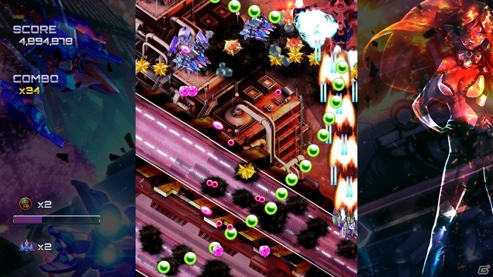 90年代の作品にインスピレーションを受けた弾幕STG「Ghost Blade HD」がPS4向けに9月1日配信―TGS2017にもプレイアブル出展の画像7