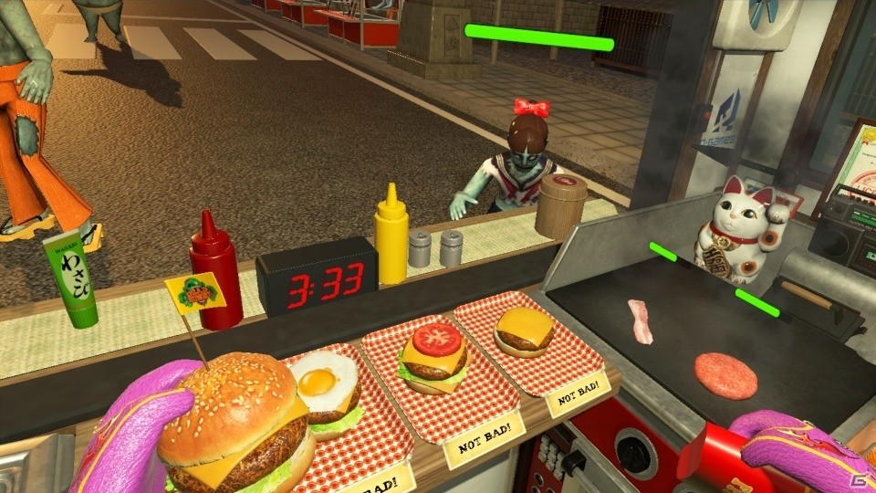 ゾンビを満腹にして人の心を取り戻させるゾンビグルメアクション「Dead Hungry」がPS VRで配信決定の画像2