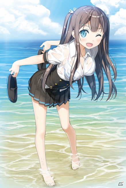 美海、アルマ、エルエルの水着姿を狙い撃ち！「アンジュ・ヴィエルジュ～ガールズバトル～」“撫でる涼風 暮夏のスカウト計画”開催の画像1
