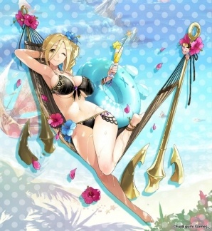 iOS/Android「ファントム オブ キル」ダグダ、パラケルスス、ピサール、フラガラッハの水着姿が公開！の画像1