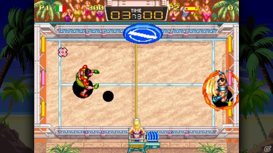 相手のゴールにディスクを叩き込め！PS4/PS Vita「フライングパワーディスク：Windjammers」が配信開始の画像5