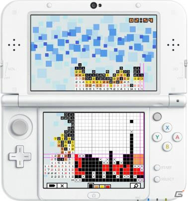 ロジックパズルゲームをカラーで楽しめる3DS「お絵かきパズル Pix-a-Pix」が9月6日に配信の画像2