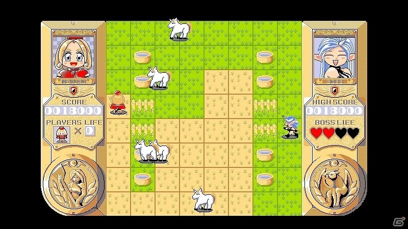 一風変わった攻撃方法が特徴のアクションゲーム「コテ・DE・メクール（PC-9801版）」がYahoo!ゲーム ゲームプラスにて配信開始！の画像9
