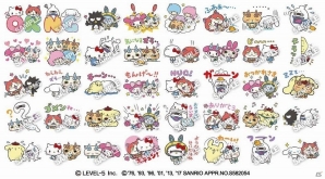 妖怪ウォッチとサンリオがゆる～くコラボ！「妖怪ウォッチ×サンリオキャラクターズ」が配信開始の画像1
