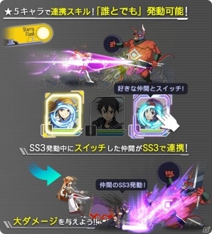 iOS/Android「ソードアート・オンライン メモリー・デフラグ」☆5キャラクターが新登場！新機能「連携スキル」も実装の画像5