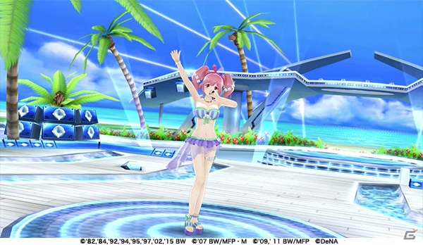 iOS/Android「歌マクロス スマホDeカルチャー」イベント「夏だ！海だ！水着De Show！」が開催！シェリルの水着衣装も登場の画像5