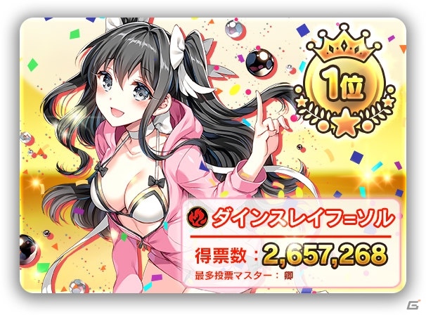 「ブレイブソード×ブレイズソウル」第2回ヒロイン魔剣大投票の結果が発表！上位入賞魔剣はグッズ化決定の画像1