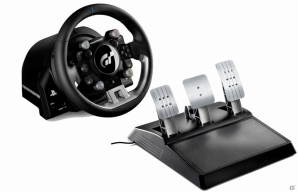 「グランツーリスモSPORT」新設計サーボモーター、回転セレクターを搭載したレーシングホイールコントローラー「T-GT Force Feedback Racing Wheel for PS4」が9月29日発売の画像1