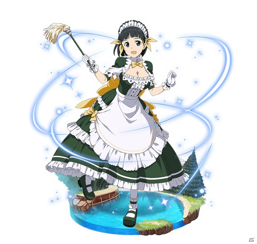 「ソードアート・オンライン コード・レジスタ」メイド衣装に身を包んだヒロイン達がレアスカウトに登場！レイドイベントも開催の画像4