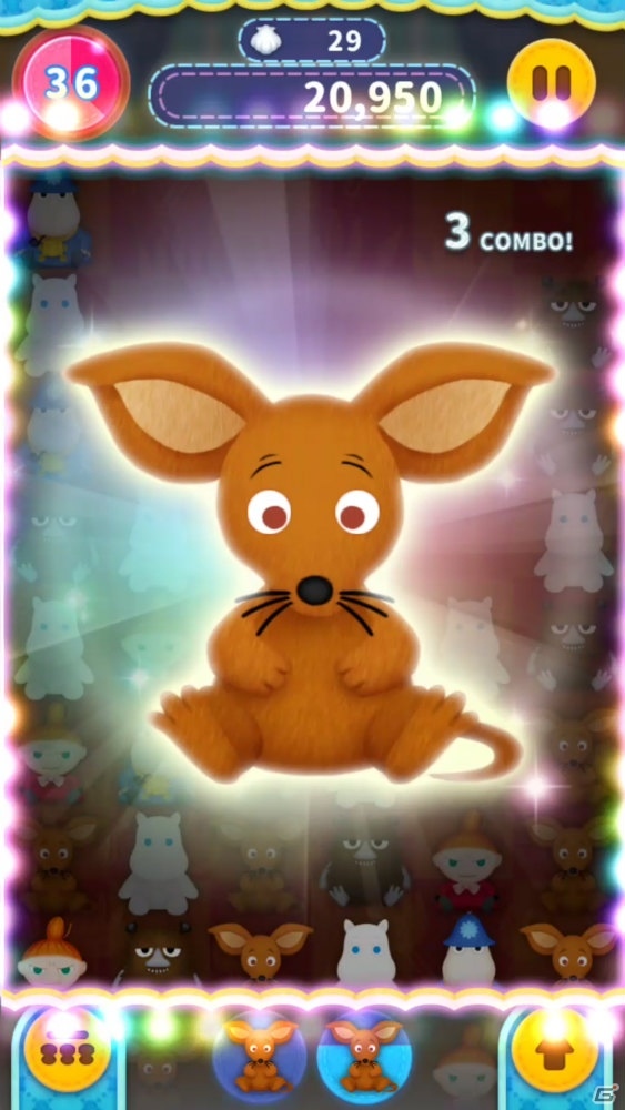 【アプリレビュー】ムーミン谷の仲間たちがちびキャラに！パズルゲーム「ムーミン くるくるコロル」をプレイの画像9