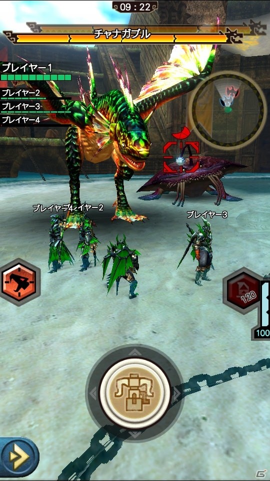 iOS/Android「モンスターハンター エクスプロア」初の二頭同時狩猟！「強襲！二頭狩猟チャナガブル＆ガノトトス亜種！」が9月5日より配信の画像2