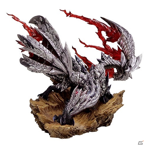 モンスターハンター　銀翼の凶星　天彗龍バルファルク　クリエイターズ　フィギュア カプコンフィギュアビルダー「天彗龍 バルファルク」が怒りVer.との2