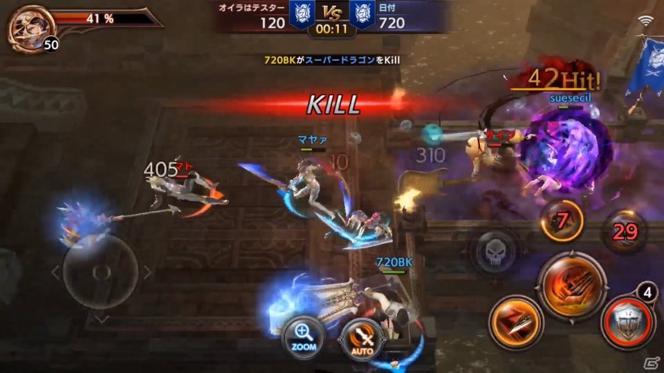 iOS/Android「ロストキングダム」サービス開始前日に事前登録数35万人突破！チャレンジモードとギルド機能を紹介の画像6