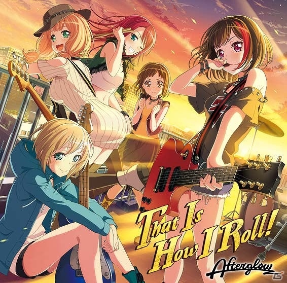 「バンドリ！ ガールズバンドパーティ！」Afterglowの1stシングル「That Is How I Roll！」が本日9月6日に発売！の画像1