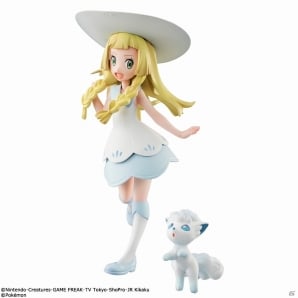 Tvアニメ ポケットモンスター サン ムーン リーリエと パートナーの シロン を立体化したフィギュアが G E M シリーズ より登場 ゲーム情報サイト Gamer