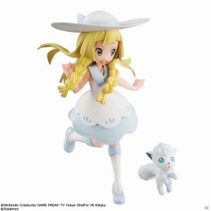 Tvアニメ ポケットモンスター サン ムーン リーリエと パートナーの シロン を立体化したフィギュアが G E M シリーズ より登場 ゲーム情報サイト Gamer