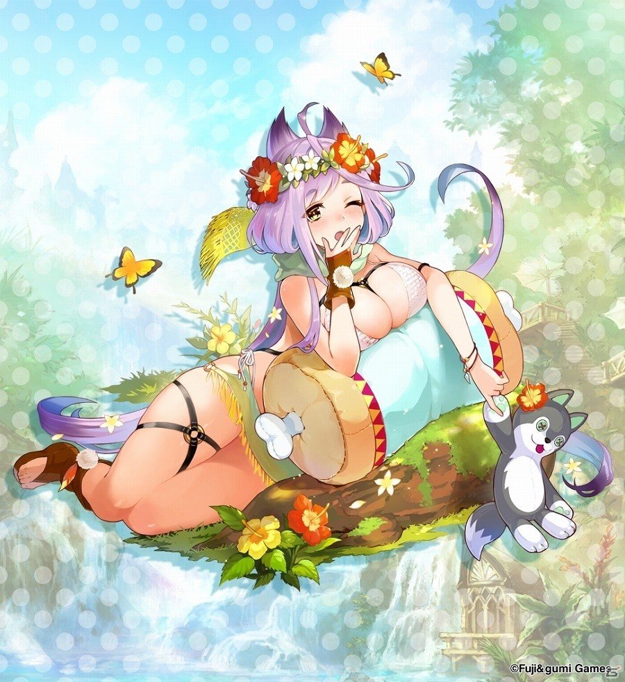 iOS/Android「ファントム オブ キル」シユウ、アフロディーテ、ヴァナルガンド、ミストルティンの水着姿がお披露目！の画像5