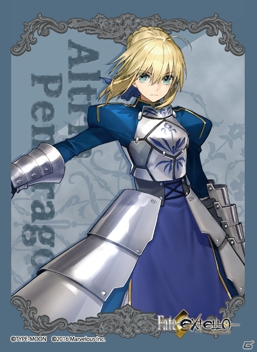 「Fate/EXTELLA」のカードスリーブ6種＆ラバーマット5種が11月18日に発売の画像6