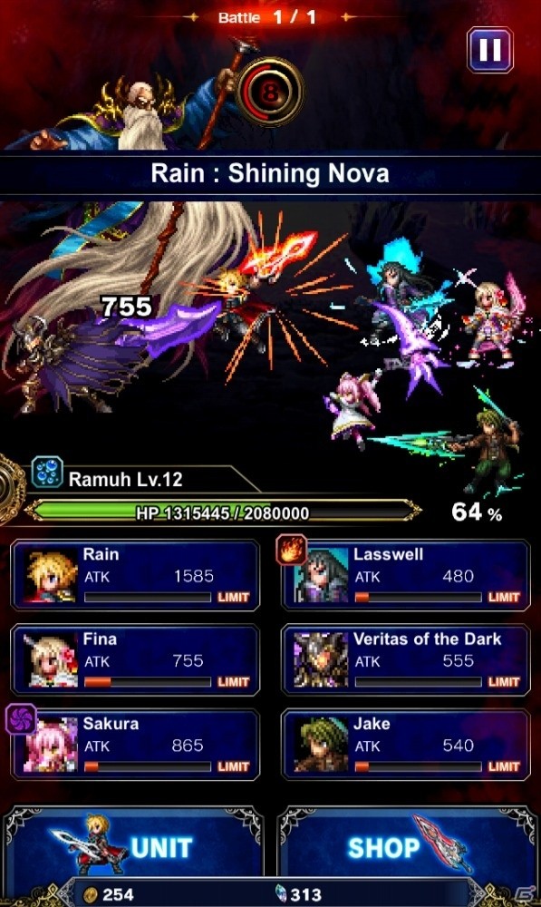 目指せ、みんなでタワー1000層攻略！「FINAL FANTASY BRAVE EXVIUS TAP!」がFacebook Instant Gamesで配信開始の画像3