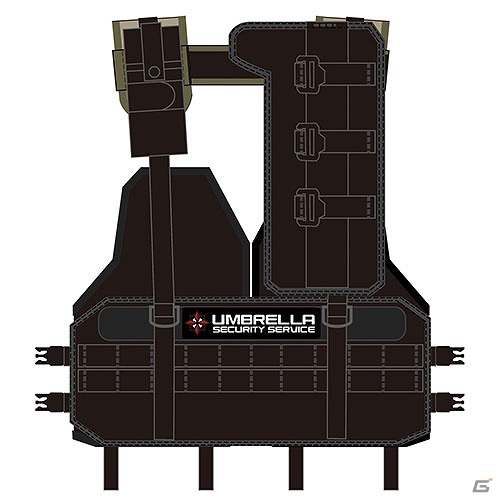 「バイオハザード」アンブレラ特殊部隊仕様の「タクティカルベスト ハンクモデル」が発売！の画像2