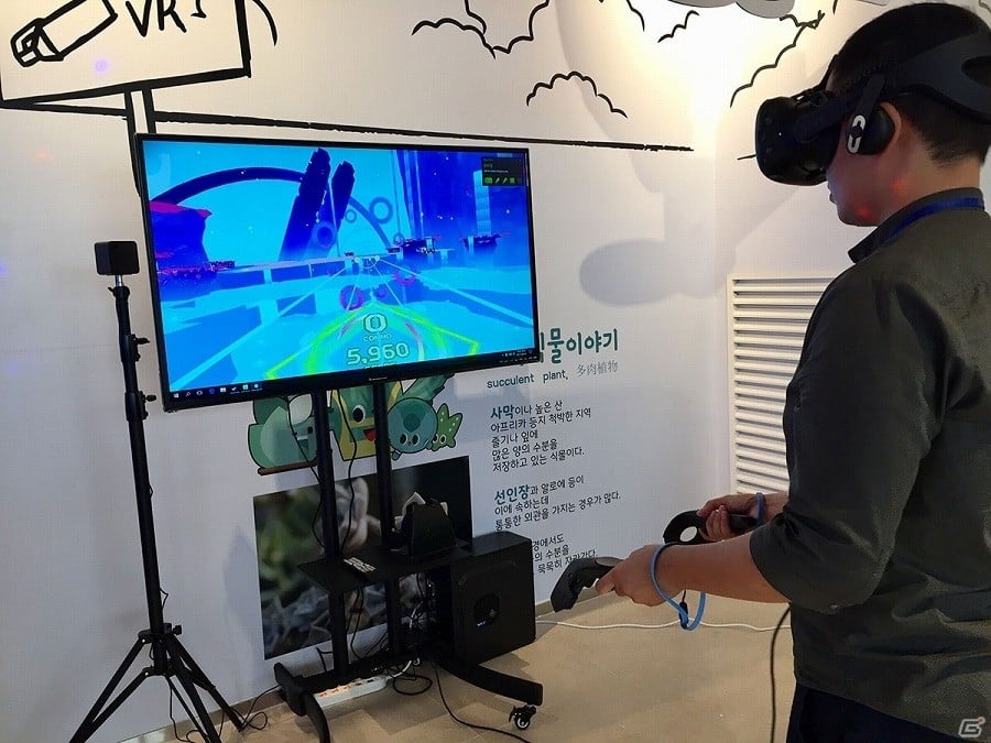 VRリズムアクション「Airtone」が韓国VR ZONEでロケーションテストを開始―AMG GAMESが韓国YESHカンパニーと提携の画像2