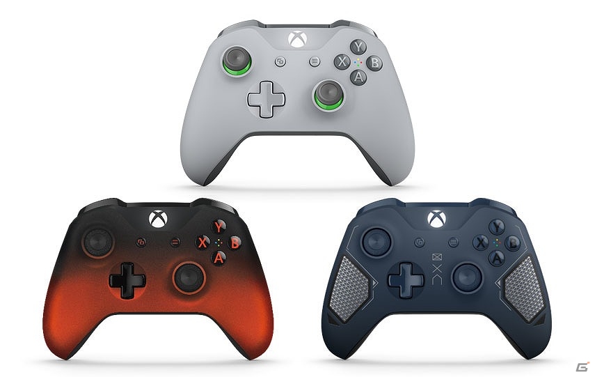 Bluetooth搭載でWindows 10搭載PCとワイヤレス接続が可能な「Xboxワイヤレス コントローラー」3色が9月28日に発売の画像1