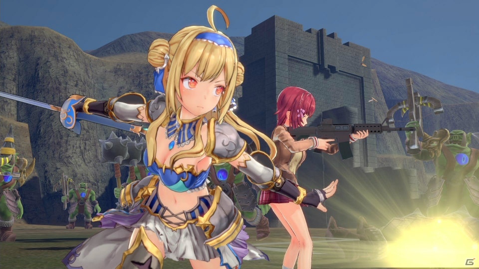 PS4/PS Vita「バレットガールズ ファンタジア」魅力的な2人の主人公を紹介！新たな進化を遂げた「尋問特訓」もチェックの画像18
