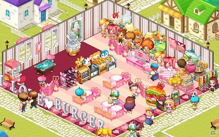 バーガーショップ経営ゲーム「I LOVE バーガー」がiOS/Android向けに配信開始！スタートダッシュキャンペーンも実施の画像2
