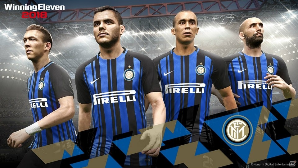 PS4/PS3「ウイニングイレブン 2018」が本日発売！「インテル」とのパートナー契約を記念したトレーラーも公開の画像2