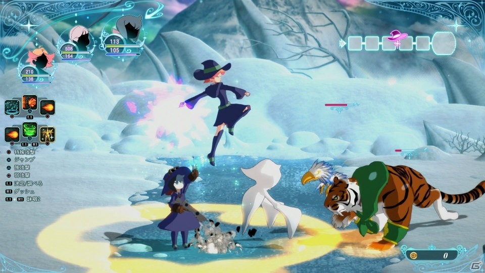 PS4「リトルウィッチアカデミア 時の魔法と七不思議」にダイアナも登場！サブクエストや新ステージ＆ボスなどもチェックの画像21