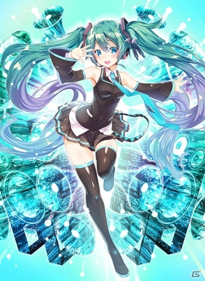 「アンジュ・ヴィエルジュ～ガールズバトル～」で初音ミクコラボがスタート―ログインで描き下ろしイラストカードをゲットの画像1