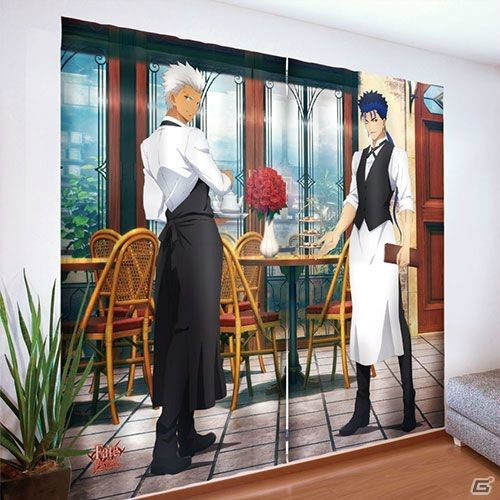 「Fate/stay night［UBW］」アーチャーとランサーのカーテン＆B2タペストリーが登場！早期購入者限定特典もの画像1