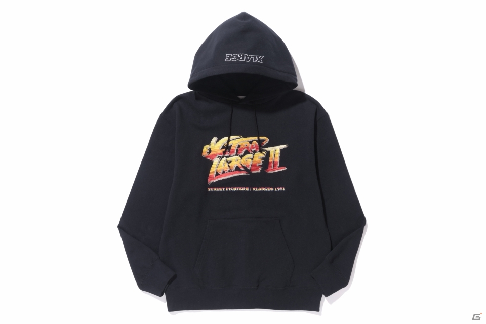 XLARGEと「ストリートファイターII」のコラボアイテムが10月6日発売―Tシャツ、ナイロンジャケットなどがラインナップの画像1