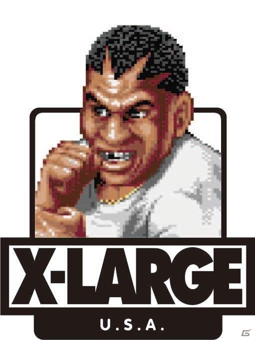 XLARGEと「ストリートファイターII」のコラボアイテムが10月6日発売―Tシャツ、ナイロンジャケットなどがラインナップの画像10
