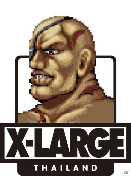 XLARGEと「ストリートファイターII」のコラボアイテムが10月6日発売―Tシャツ、ナイロンジャケットなどがラインナップの画像11