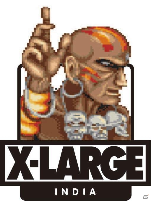 XLARGEと「ストリートファイターII」のコラボアイテムが10月6日発売―Tシャツ、ナイロンジャケットなどがラインナップの画像12