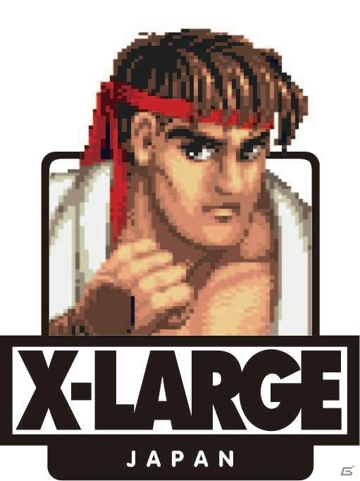 XLARGEと「ストリートファイターII」のコラボアイテムが10月6日発売―Tシャツ、ナイロンジャケットなどがラインナップの画像2
