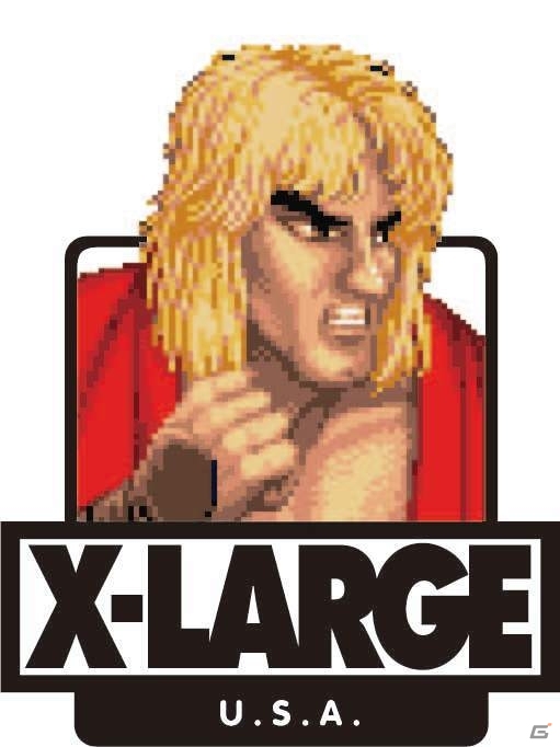 XLARGEと「ストリートファイターII」のコラボアイテムが10月6日発売―Tシャツ、ナイロンジャケットなどがラインナップの画像3