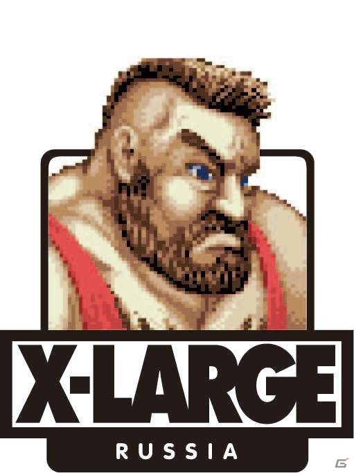 XLARGEと「ストリートファイターII」のコラボアイテムが10月6日発売―Tシャツ、ナイロンジャケットなどがラインナップの画像7