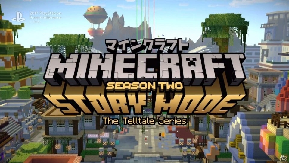【PSプレカン2017】PS4でマインクラフト！「Minecraft: Story Mode - Season Two」が 2017年10月に配信予定の画像1