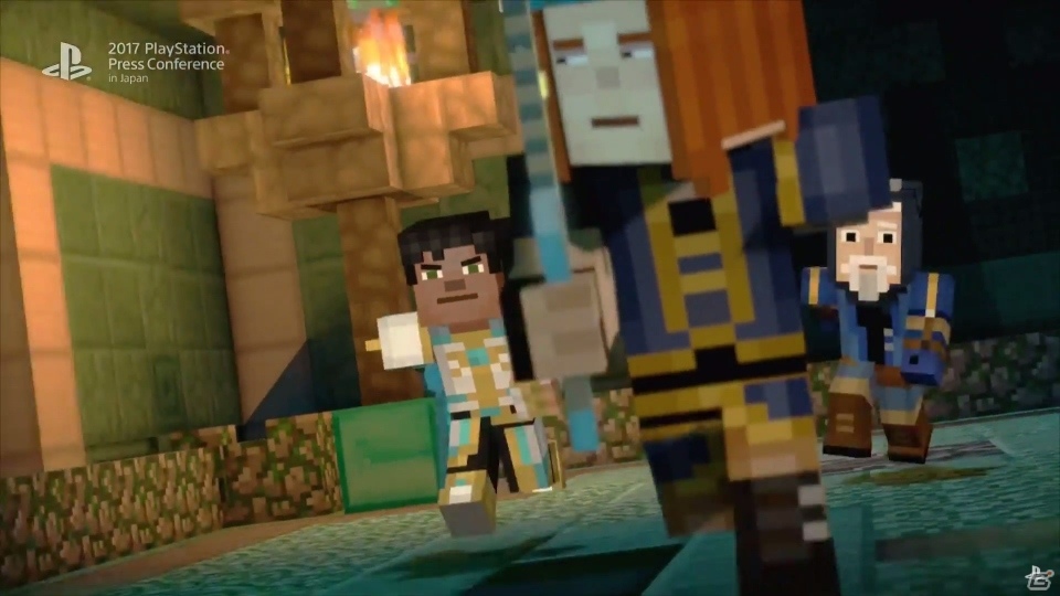 【PSプレカン2017】PS4でマインクラフト！「Minecraft: Story Mode - Season Two」が 2017年10月に配信予定の画像3