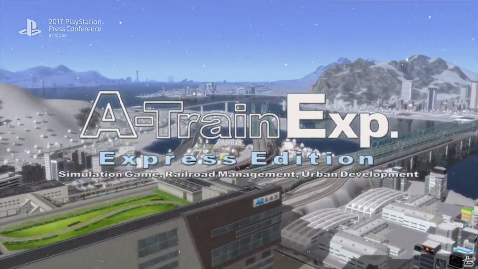 【PSプレカン2017】にてPS VR対応「A列車で行こう Exp.」が発表！の画像1