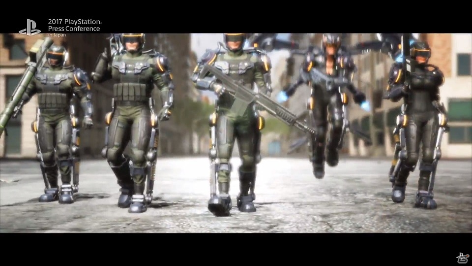 【PSプレカン2017】もう1つのEDFプロジェクトが始動！PS4「EARTH DEFENSE FORCE: IRON RAIN」が2018年に発売決定の画像3